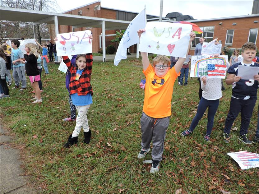 Schools celebrate Veterans Day